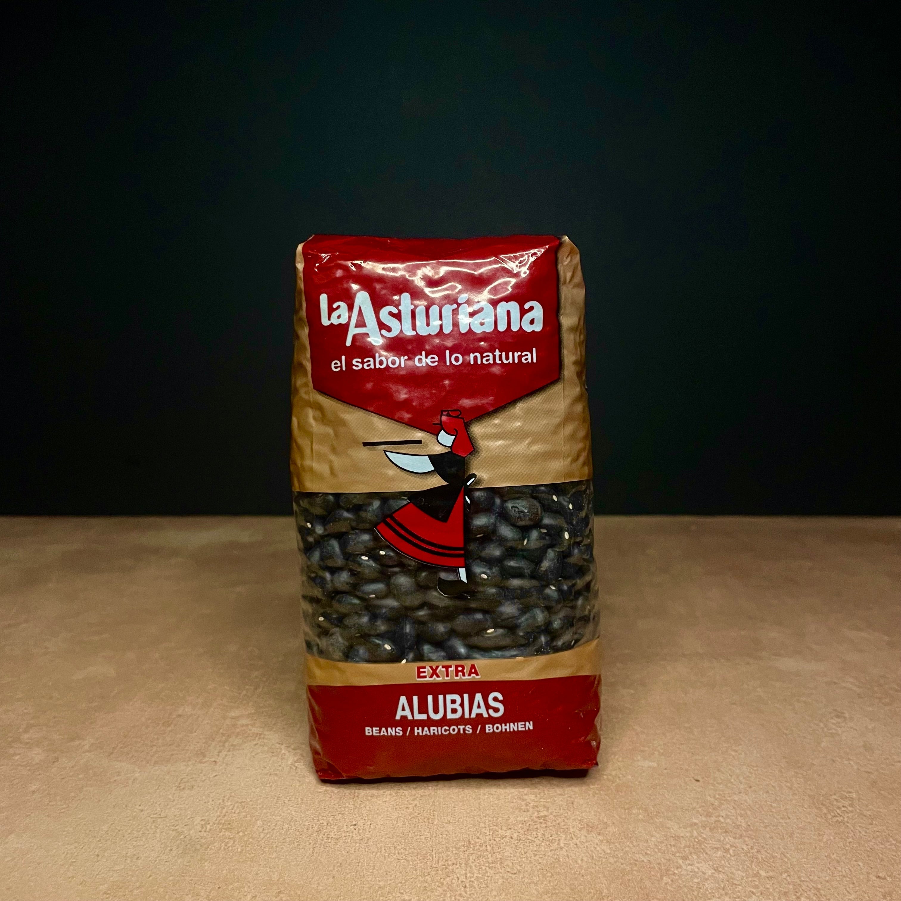La Asturiana Black Beans 500g Olives&Oils(O&O)